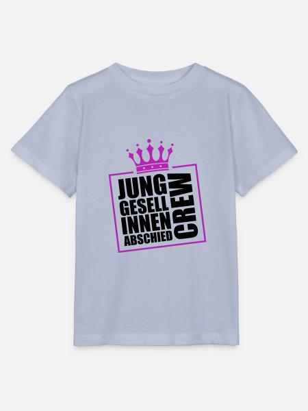 Junggesellinnen Abschied Crew Jga - Stanley/Stella Kinder T-Shirt MINI CREATOR - Lavendel-Violett