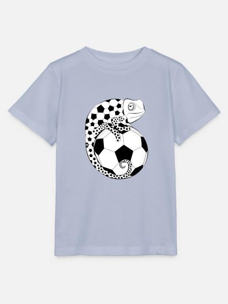 Fußballchamäleon - Stanley/Stella Kinder T-Shirt MINI CREATOR - Lavendel-Violett