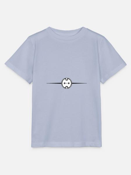 Steckdose Element Symbol - Stanley/Stella Kinder T-Shirt MINI CREATOR  - Lavendel-Violett