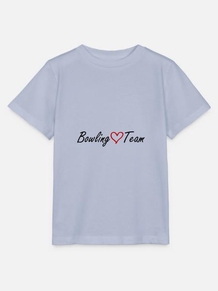 Bowling Team Herz - Stanley/Stella Kinder T-Shirt MINI CREATOR - Lavendel-Violett