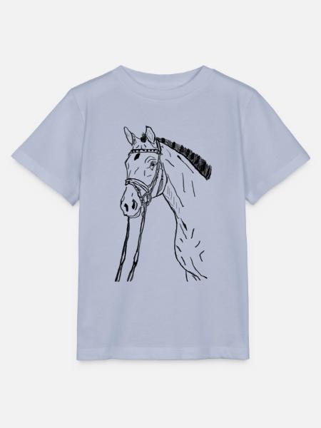 Pferd - Stanley/Stella Kinder T-Shirt MINI CREATOR - Lavendel-Violett