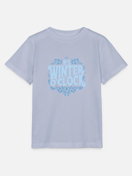 it's winter o'clock - Stanley/Stella Kinder T-Shirt MINI CREATOR  - Lavendel-Violett