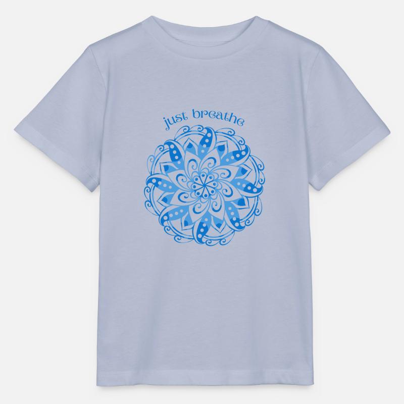 Respirez simplement - T-shirt bio MINI CREATOR Stanley/Stella Enfant - lavande-violet