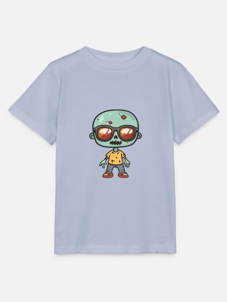 Zombie Halloween Cool - Stanley/Stella Kinder T-Shirt MINI CREATOR - Lavendel-Violett
