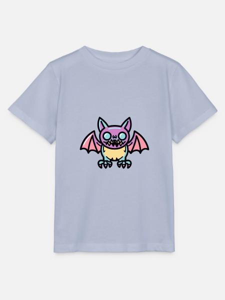 Fledermaus Halloween Comic Lustig - Stanley/Stella Kinder T-Shirt MINI CREATOR - Lavendel-Violett