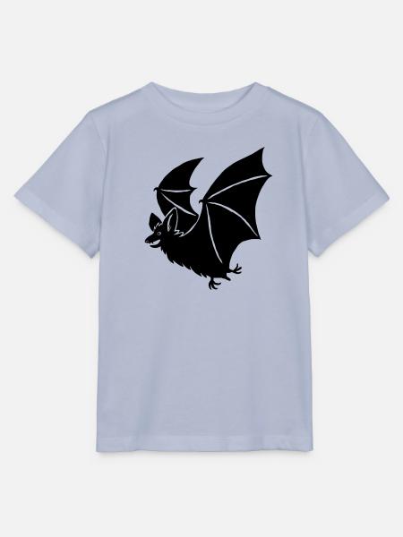 Fledermaus - Stanley/Stella Kinder T-Shirt MINI CREATOR - Lavendel-Violett