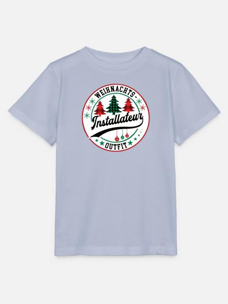 Weihnachten Installateur Klempner Sanitär Gas XMAS - Stanley/Stella Kinder T-Shirt MINI CREATOR  - Lavendel-Violett