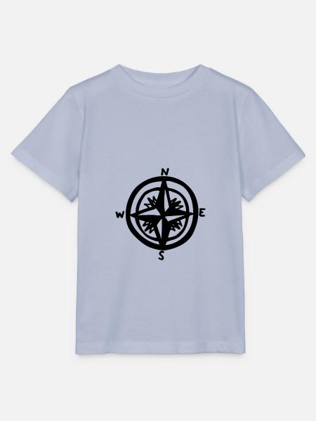 Kompass - Stanley/Stella Kinder T-Shirt MINI CREATOR - Lavendel-Violett