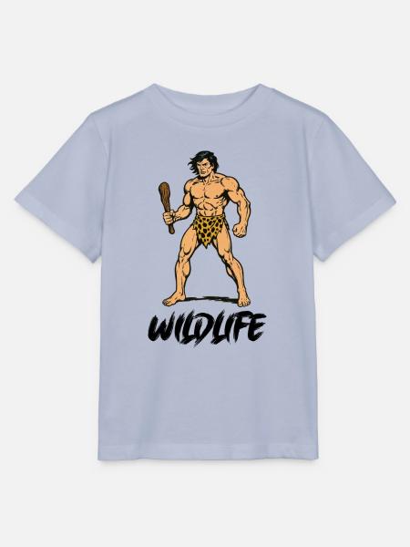 hoehlenmensch wildlife - Stanley/Stella Kinder T-Shirt MINI CREATOR - Lavendel-Violett
