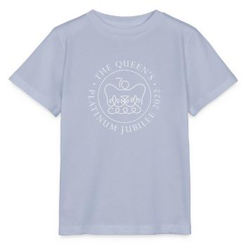 Queen 70th Anniversary of the Throne 2022 70 Years platinum - Stanley/Stella MINI CREATOR Kids’ T-Shirt - lavender-violet - Front - Braiden (125cm)
