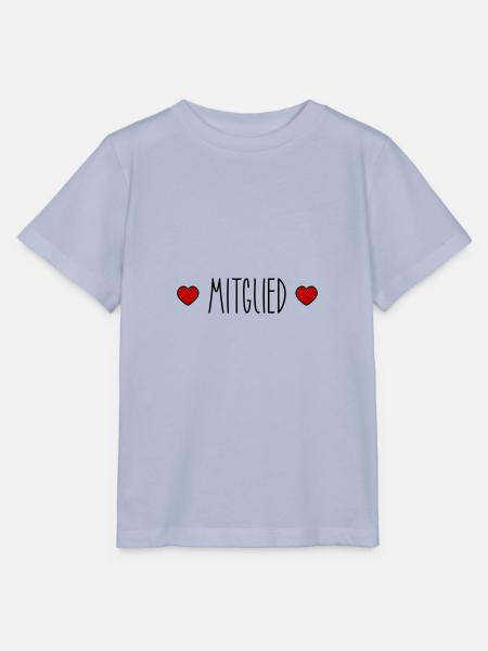 Mitglied Herz - Stanley/Stella Kinder T-Shirt MINI CREATOR  - Lavendel-Violett