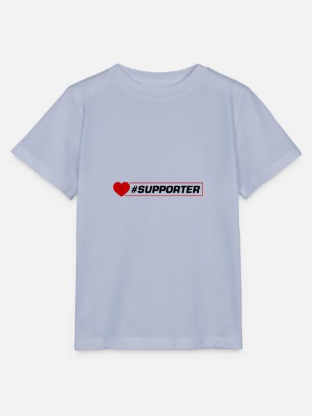 Supporter Herz - Stanley/Stella Kinder T-Shirt MINI CREATOR - Lavendel-Violett