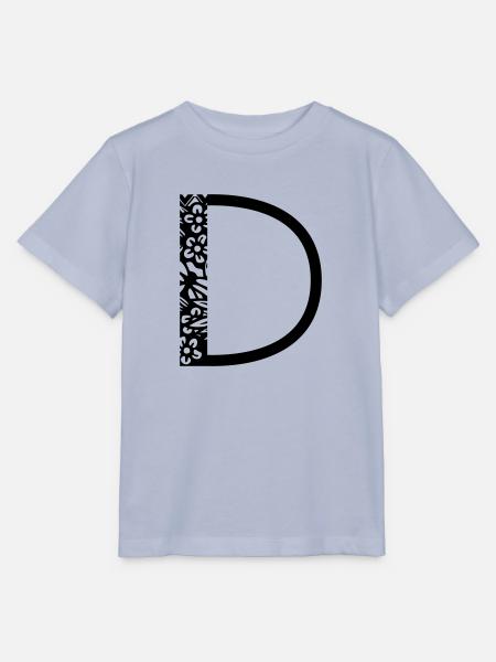 Buchstabe D - Stanley/Stella Kinder T-Shirt MINI CREATOR - Lavendel-Violett