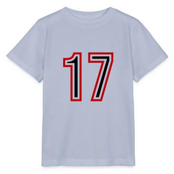 17 Number Years Jersey - Stanley/Stella MINI CREATOR Kids’ T-Shirt - lavender-violet - Front - Braiden (125cm)