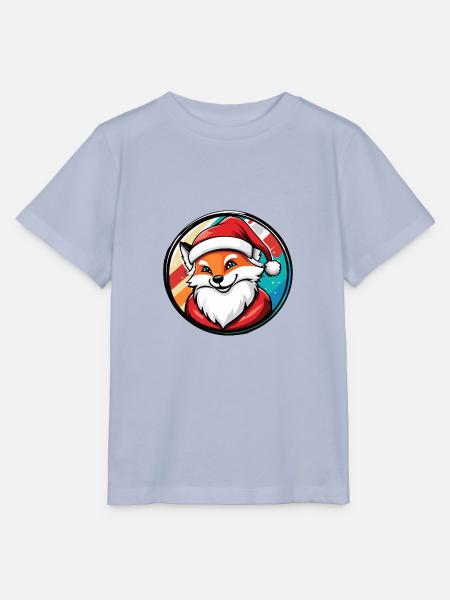 Fuchs Weihnachten Christmas - Stanley/Stella Kinder T-Shirt MINI CREATOR - Lavendel-Violett