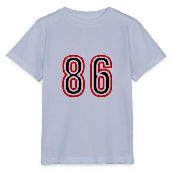 86 Number Years Jersey - Stanley/Stella MINI CREATOR Kids’ T-Shirt - lavender-violet - Front - Braiden (125cm)