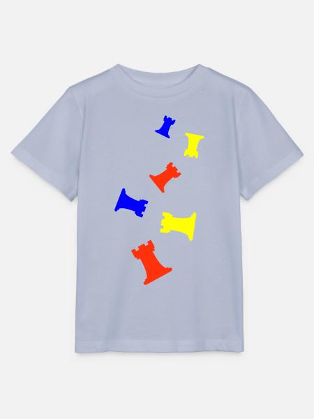 Schachfigur Turm - Stanley/Stella Kinder T-Shirt MINI CREATOR  - Lavendel-Violett