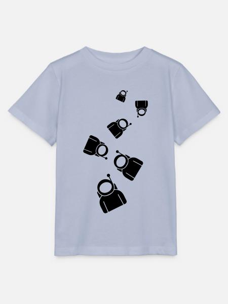Astronaut Icon symbol - Stanley/Stella Kinder T-Shirt MINI CREATOR  - Lavendel-Violett