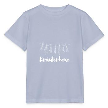 Kräuterhexe Hexenhut Hexenbesen Fasching - Stanley/Stella Kinder T-Shirt MINI CREATOR  - Lavendel-Violett - Vorne - Braiden (125cm)