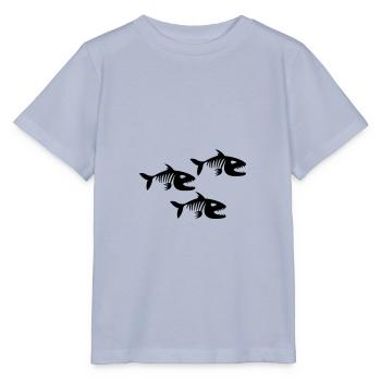 killer piranhas - Stanley/Stella MINI CREATOR Kids’ T-Shirt - lavender-violet - Front - Braiden (125cm)