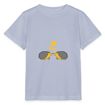 hérisson amoureux - T-shirt bio MINI CREATOR Stanley/Stella Enfant - lavande-violet - Devant - Braiden (125cm)