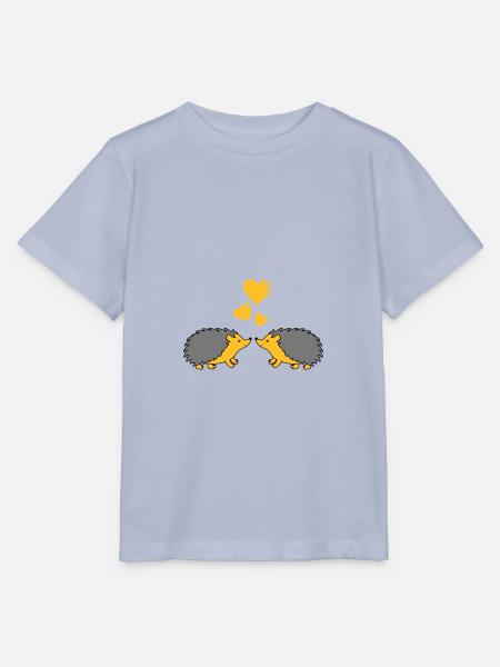 igel verliebt - Stanley/Stella Kinder T-Shirt MINI CREATOR  - Lavendel-Violett