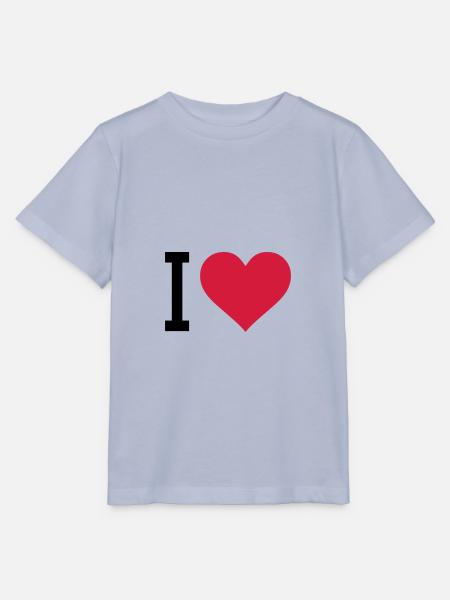 i love - Stanley/Stella Kinder T-Shirt MINI CREATOR  - Lavendel-Violett