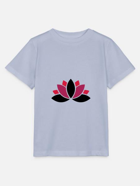 yoga flower 002 - Stanley/Stella Kinder T-Shirt MINI CREATOR  - Lavendel-Violett