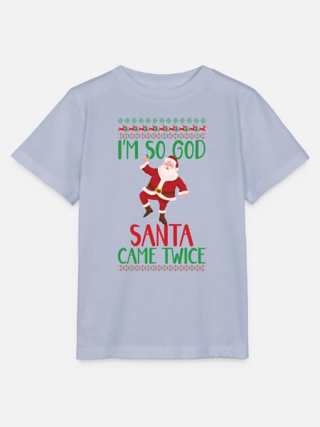 Lustiges Weihnachtsdesign - Stanley/Stella Kinder T-Shirt MINI CREATOR - Lavendel-Violett