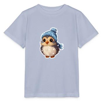 Winter Vögelchen - Stanley/Stella Kinder T-Shirt MINI CREATOR  - Lavendel-Violett - Vorne - Braiden (125cm)