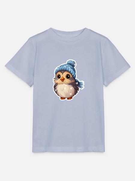 Winter Vögelchen - Stanley/Stella Kinder T-Shirt MINI CREATOR  - Lavendel-Violett