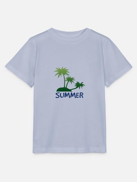 Summer...Sommer - Stanley/Stella Kinder T-Shirt MINI CREATOR  - Lavendel-Violett