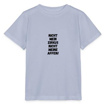 Zirkus Affen Design lustig funny Tier Geburtstag - Stanley/Stella Kinder T-Shirt MINI CREATOR  - Lavendel-Violett - Vorne - Braiden (125cm)