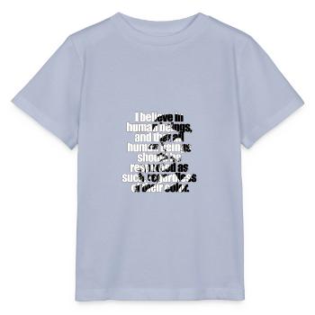 Phrases contre le racisme - T-shirt bio MINI CREATOR Stanley/Stella Enfant - lavande-violet - Devant - Braiden (125cm)