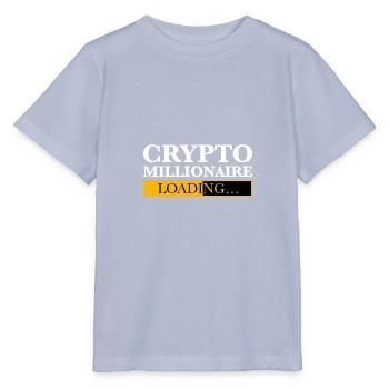 Chargement de Crypto Millionaire - T-shirt bio MINI CREATOR Stanley/Stella Enfant - lavande-violet - Devant - Braiden (125cm)