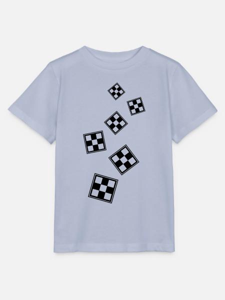 Schachbrett symbol - Stanley/Stella Kinder T-Shirt MINI CREATOR - Lavendel-Violett