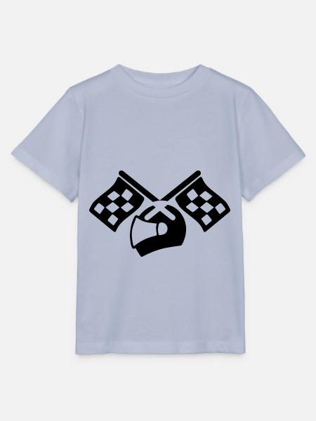Rennfahrer helm - Stanley/Stella Kinder T-Shirt MINI CREATOR  - Lavendel-Violett