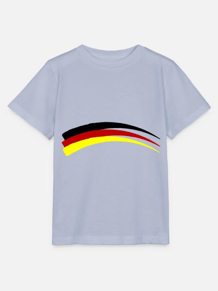 Deutschland Fahne Symbol - Stanley/Stella Kinder T-Shirt MINI CREATOR  - Lavendel-Violett
