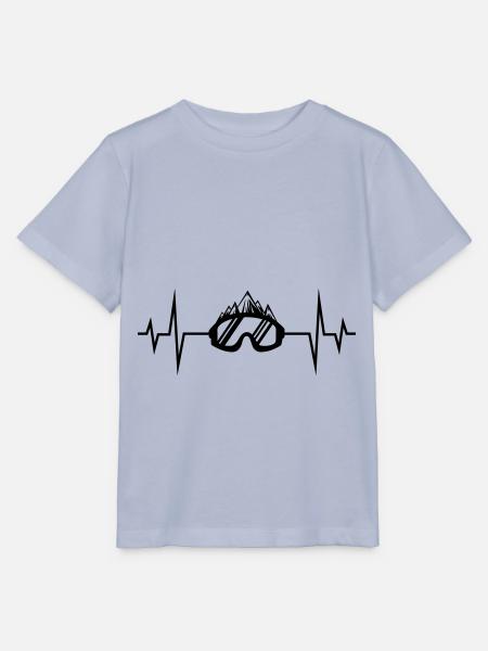 ski brille frequenz - Stanley/Stella Kinder T-Shirt MINI CREATOR  - Lavendel-Violett