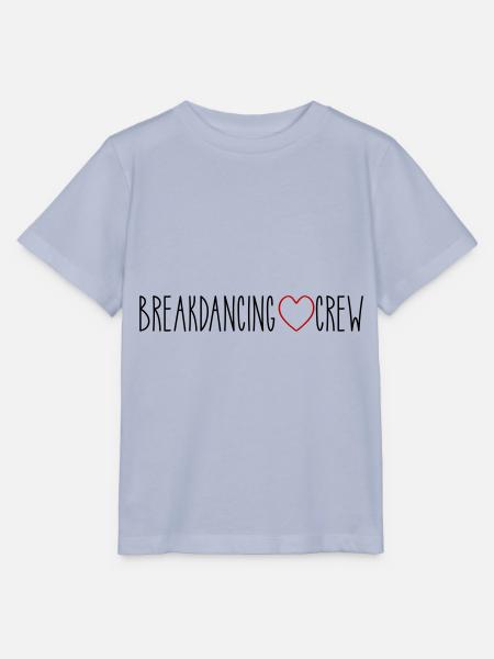 Breakdancing Crew Herz - Stanley/Stella Kinder T-Shirt MINI CREATOR - Lavendel-Violett