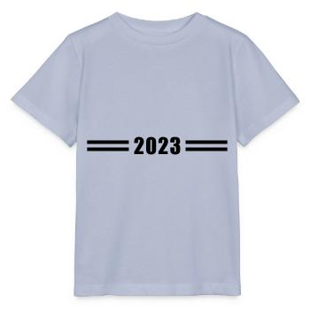 2023 Jahr - Stanley/Stella Kinder T-Shirt MINI CREATOR  - Lavendel-Violett - Vorne - Braiden (125cm)