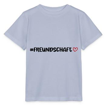 Freundschaft Herz - Stanley/Stella Kinder T-Shirt MINI CREATOR  - Lavendel-Violett - Vorne - Braiden (125cm)