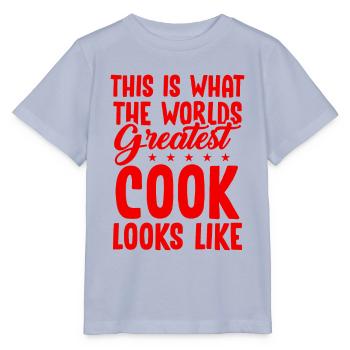 World's best chef - Stanley/Stella MINI CREATOR Kids’ T-Shirt - lavender-violet - Front - Braiden (125cm)