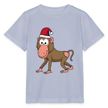 Singe singe Noël - T-shirt bio MINI CREATOR Stanley/Stella Enfant - lavande-violet - Devant - Braiden (125cm)