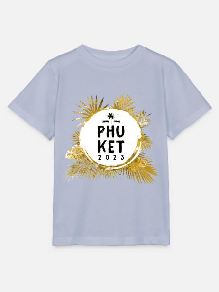 Phuket 2023 Bunt - Stanley/Stella Kinder T-Shirt MINI CREATOR  - Lavendel-Violett