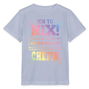 Weltbeste Chefin - Stanley/Stella Kinder T-Shirt MINI CREATOR  - Lavendel-Violett - Vorne - Braiden (125cm)