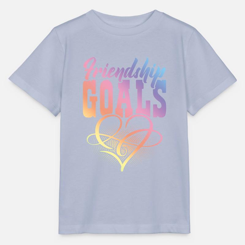 friendship Goals - Stanley/Stella Kinder T-Shirt MINI CREATOR  - Lavendel-Violett