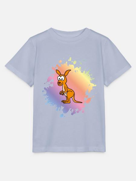 Kangaroo Comic - Stanley/Stella Kinder T-Shirt MINI CREATOR - Lavendel-Violett