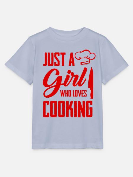 mädchen liebt kochen - Stanley/Stella Kinder T-Shirt MINI CREATOR - Lavendel-Violett