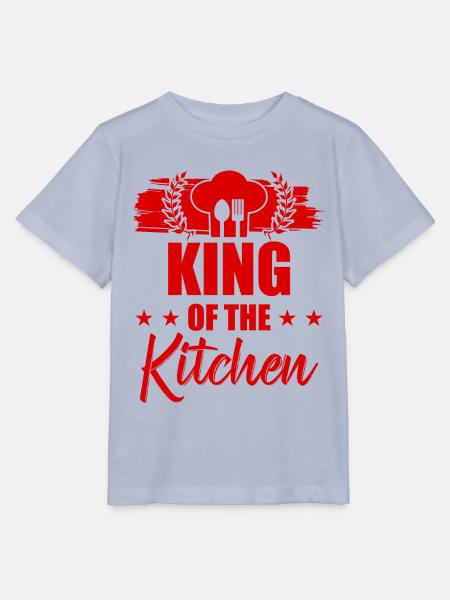 könig der küche - Stanley/Stella Kinder T-Shirt MINI CREATOR  - Lavendel-Violett